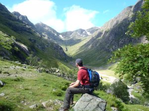 at the entrance to the hidden Glen